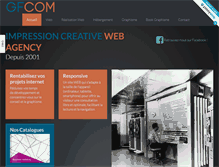 Tablet Screenshot of gfcom.fr